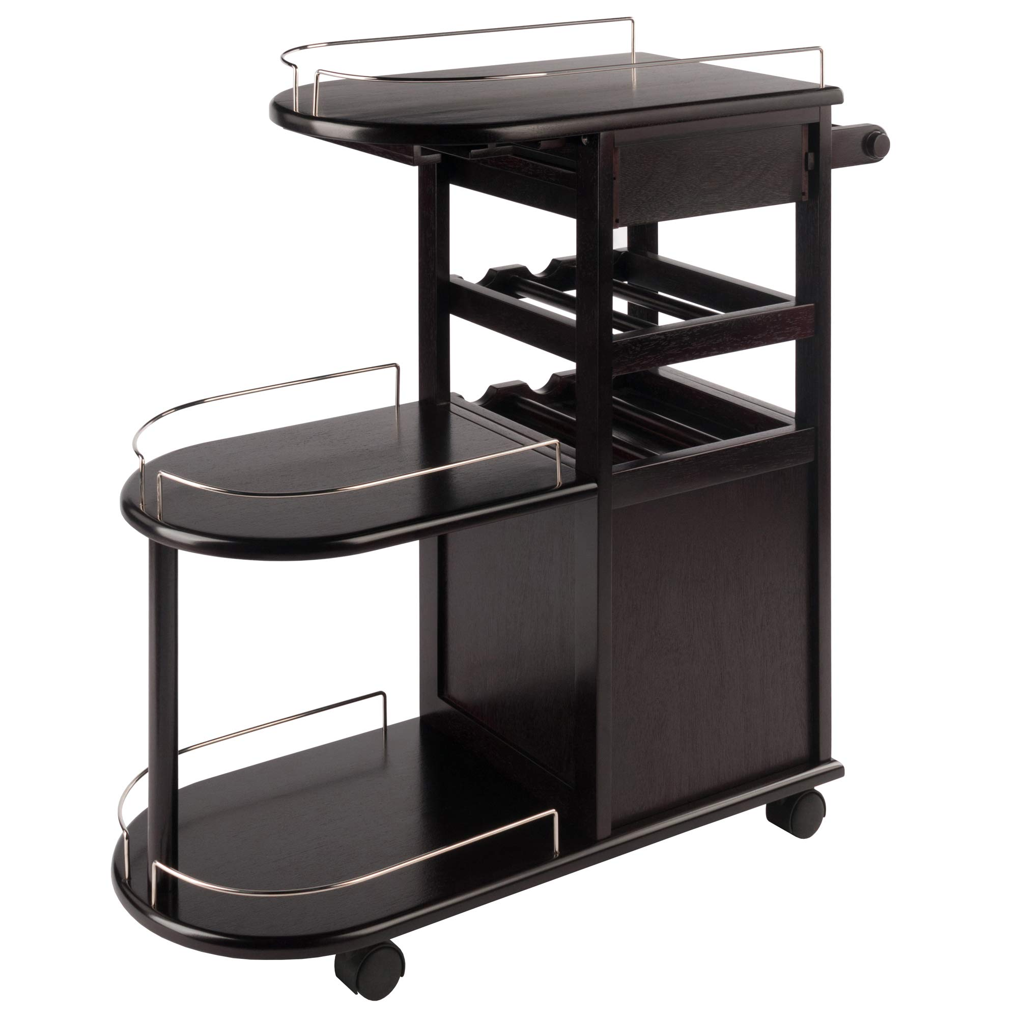 【Furniture】Winsome Trading, Inc. Jimmy Cart, Espreso