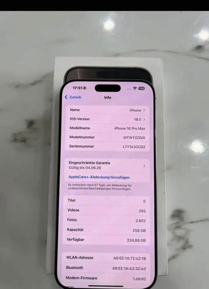 IPhone 16 pro max