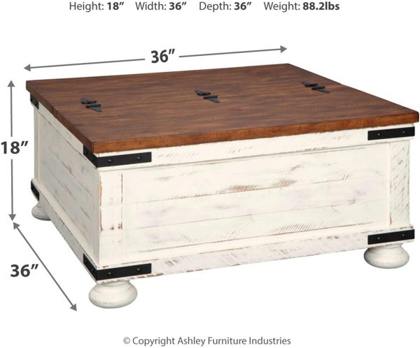 Signature Design by Ashley Wystfield coffee table