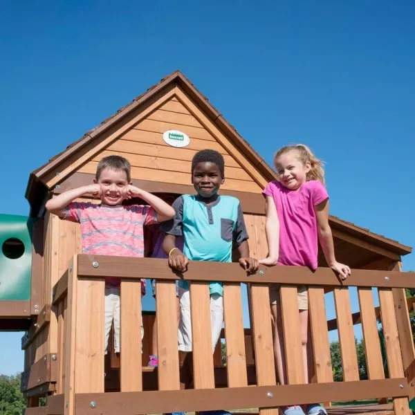 WOODRIDGE ELITE Full cedar swing set