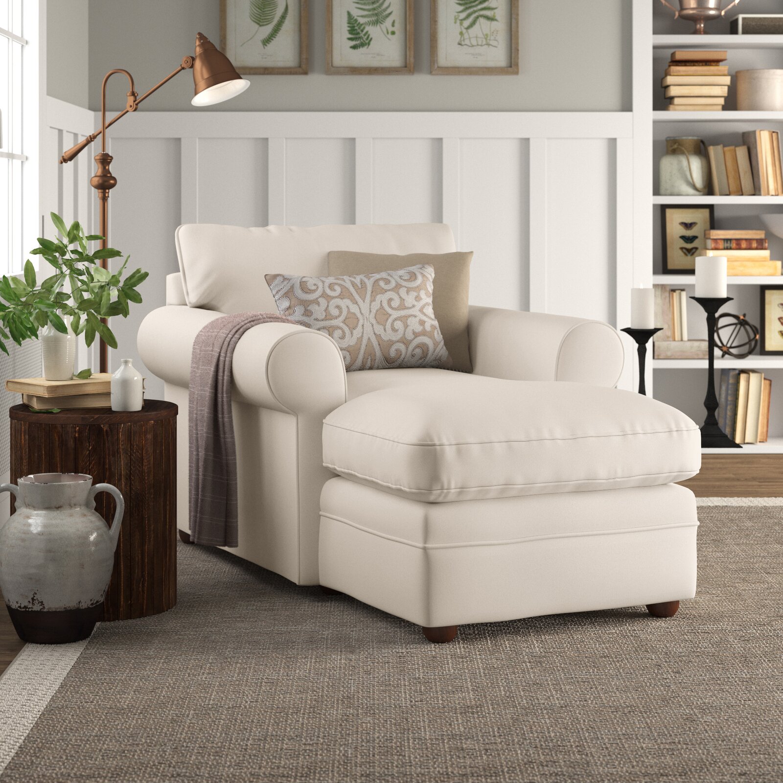 【Furniture】Trudie Chaise Lounge