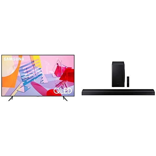 Samsung 65 QLED Q60A Series - 4K Ultra HD Dual LED Quantum HDR Smart TV with Alexa Built-in