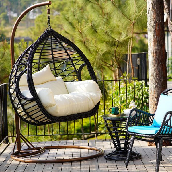 Basket of cany chair