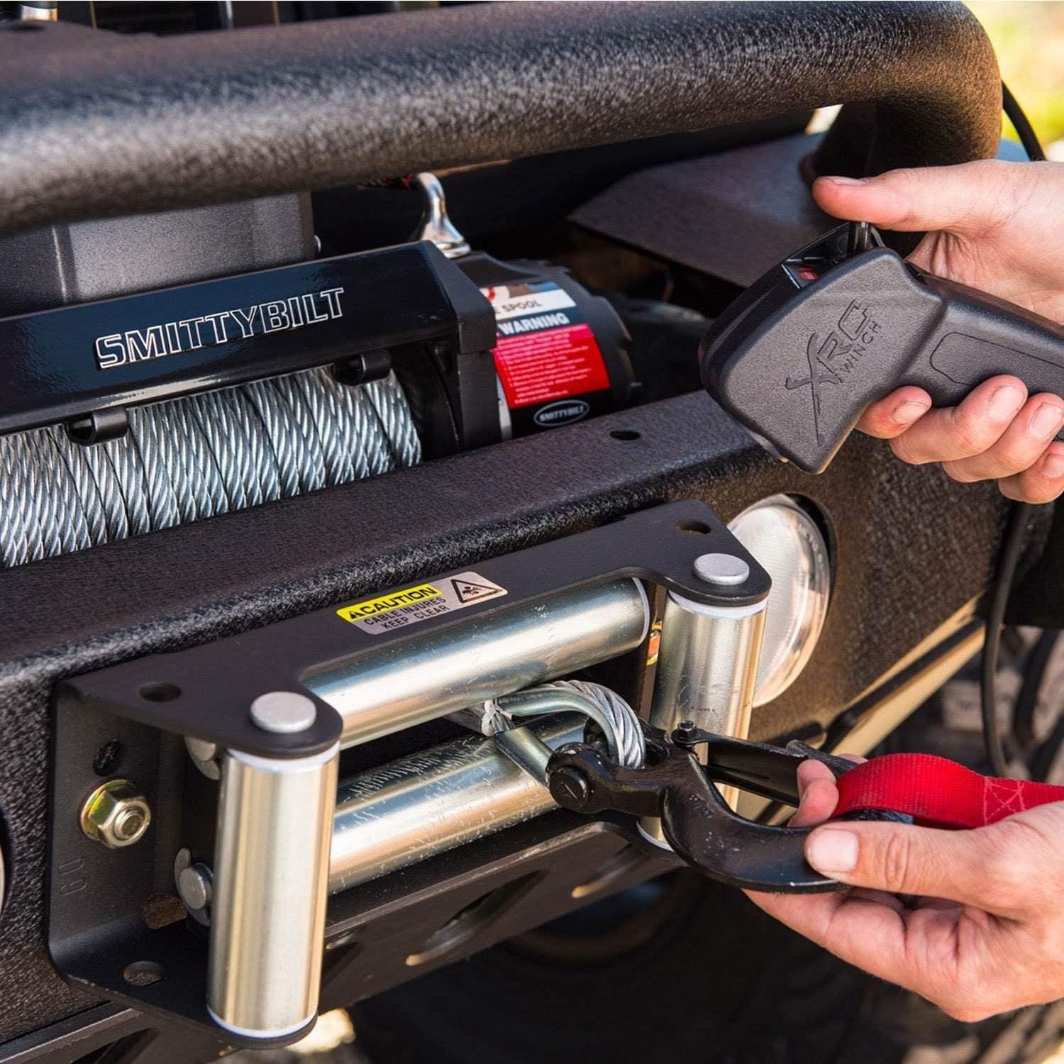 Smittybilt XRC GEN2 9.5K Waterproof Winch with Steel Cable - 97495