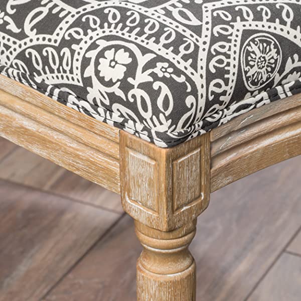 Christopher Knight Home Phinnaeus Beige Fabric Dining Chair (Set of 2), 2-Pcs Set Beige 2-Pcs Set