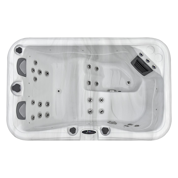 DUAL LOUNGER+ 3 SEAT LUXURY HOT TUB 13AMP 32amp SPA
