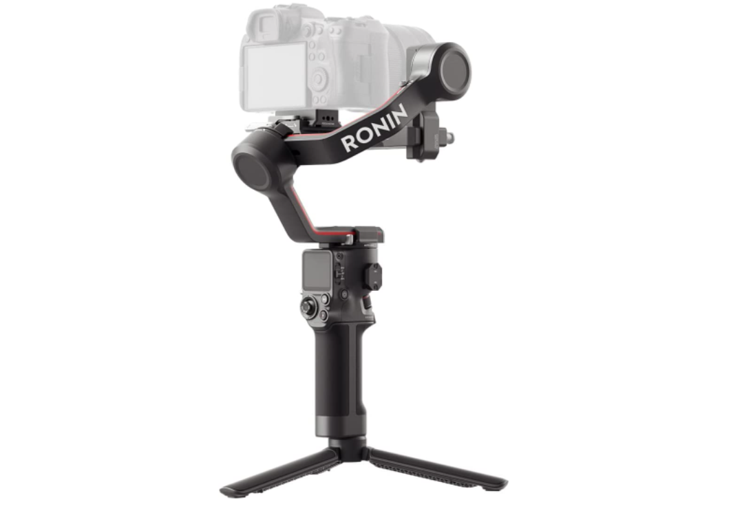 DJI RS 3, 3-Axis Gimbal for DSLR and Mirrorless Camera Canon/Sony/Panasonic/Nikon/Fujifilm, 3 kg (6.6 lbs) Payload, Automated Axis Locks, 1.8